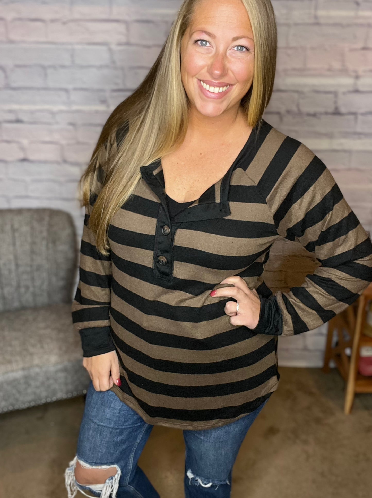 Puff Sleeve Lightweight Sweater Top