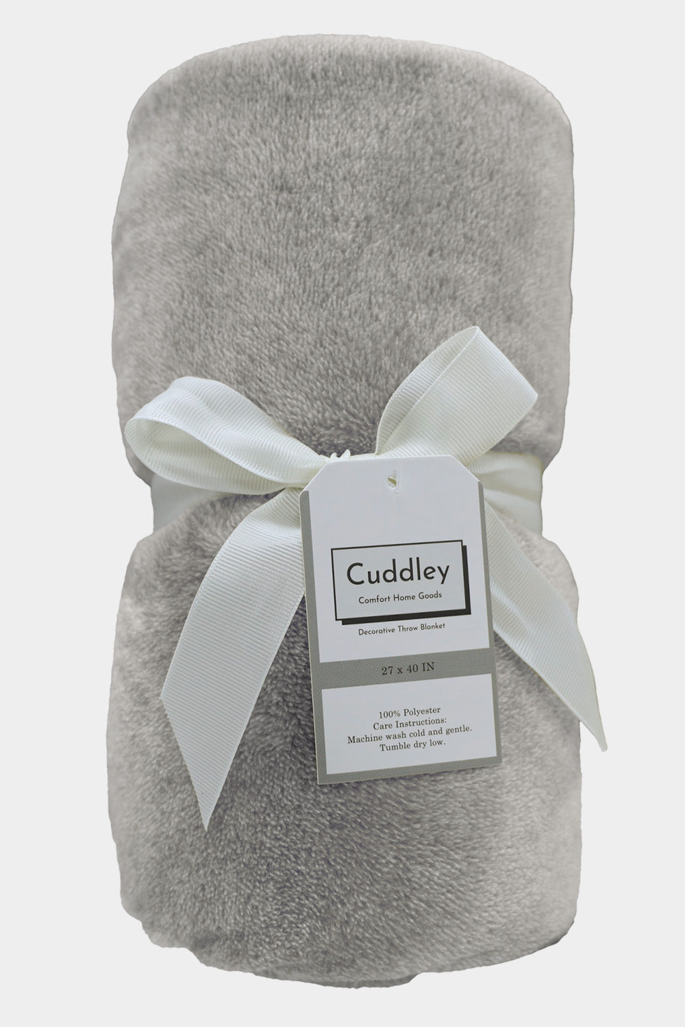 Cuddley Fleece Decorative Throw Blanket - 3 Color Options!