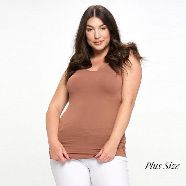 Curvy Essential Tank - Multiple Colors!