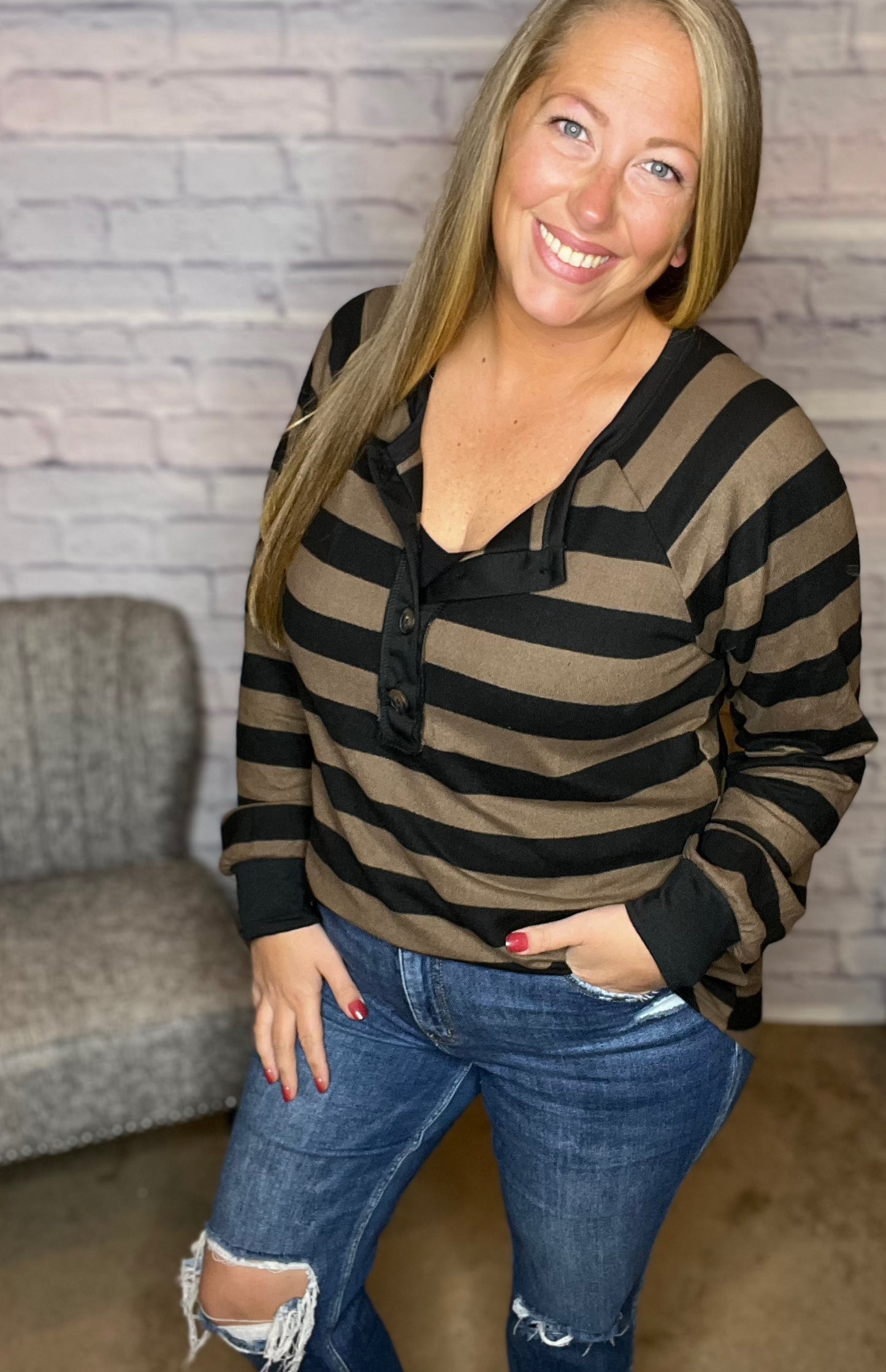 Puff Sleeve Lightweight Sweater Top