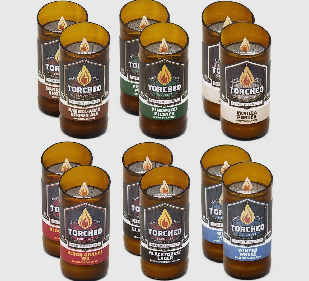 Beer Bottle Candles - Multiple Scents!