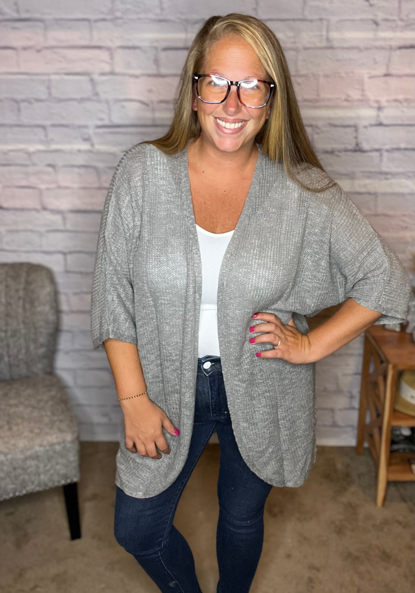 Lightweight Sweater Kimono