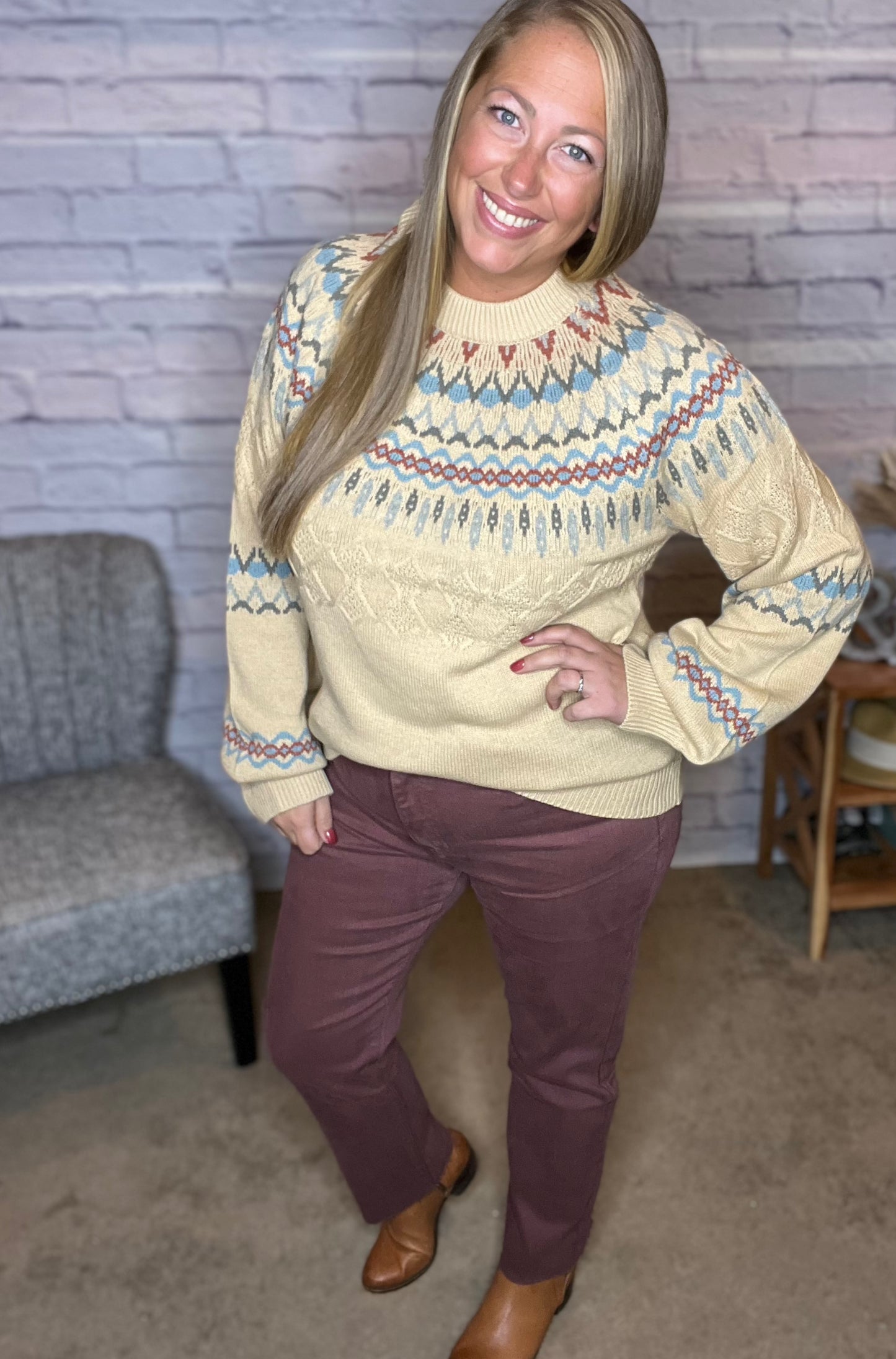Aztec Inspired Sweater