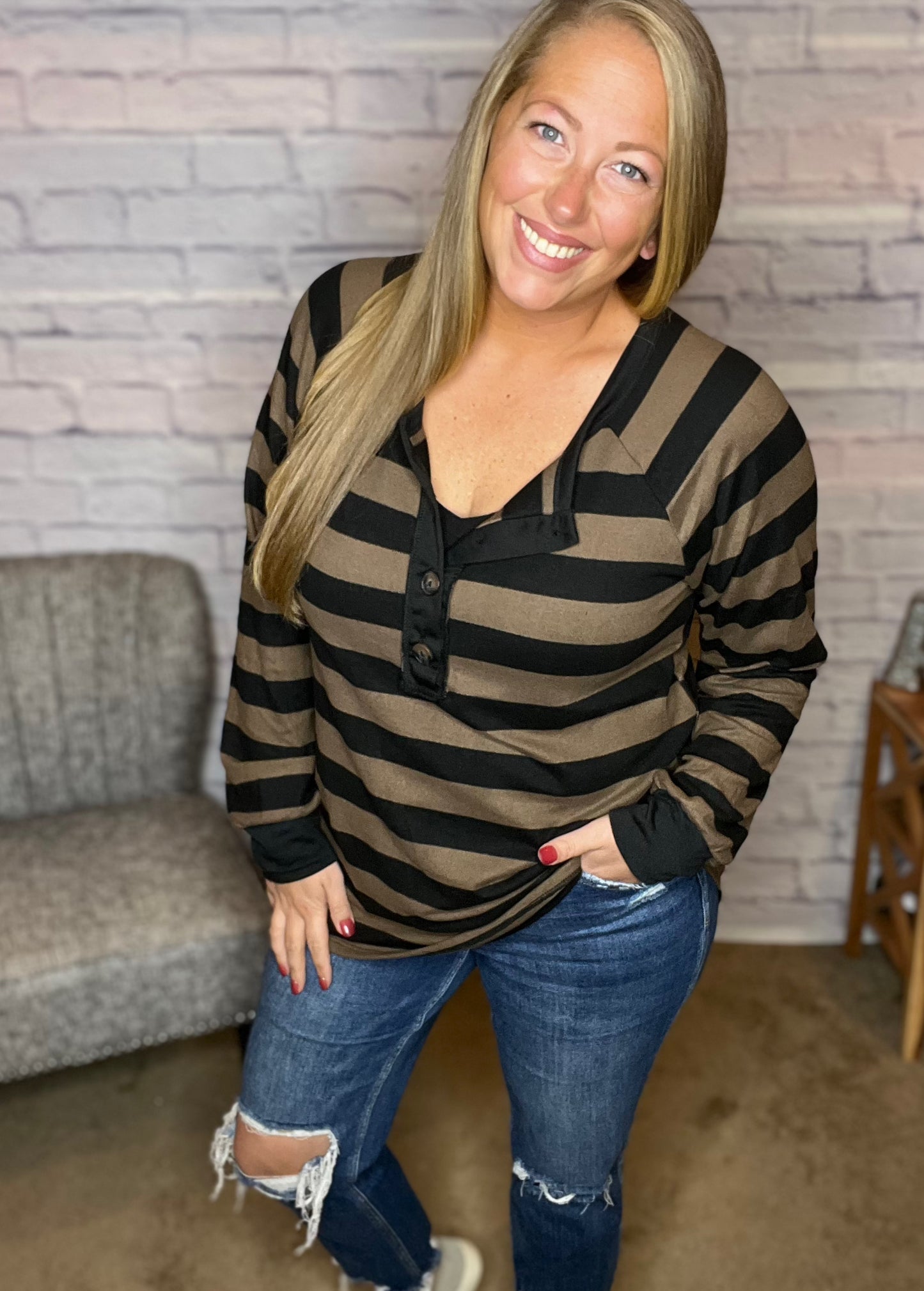 Puff Sleeve Lightweight Sweater Top