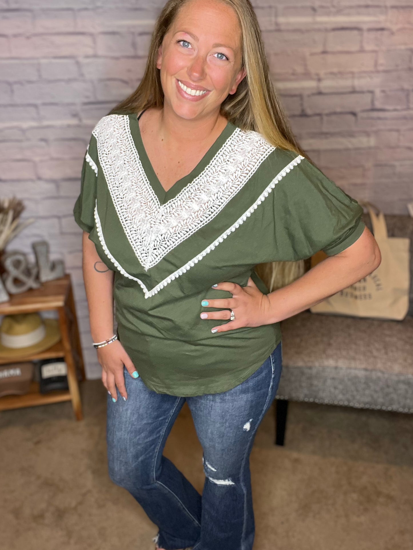 DOORBUSTER! Boho Sensation Short Sleeve Top - 2 Colors