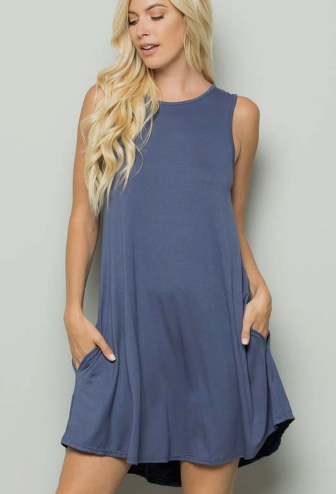 Button Back Dress