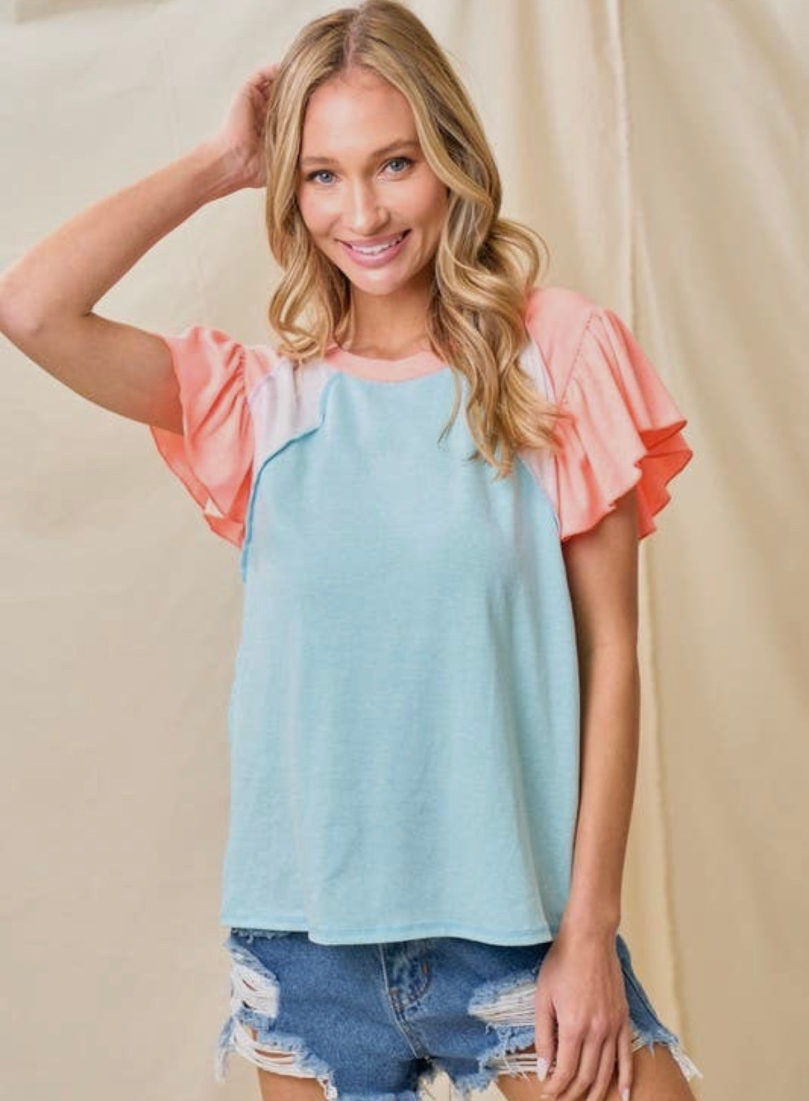 Make This Your Favorite Color Block Top