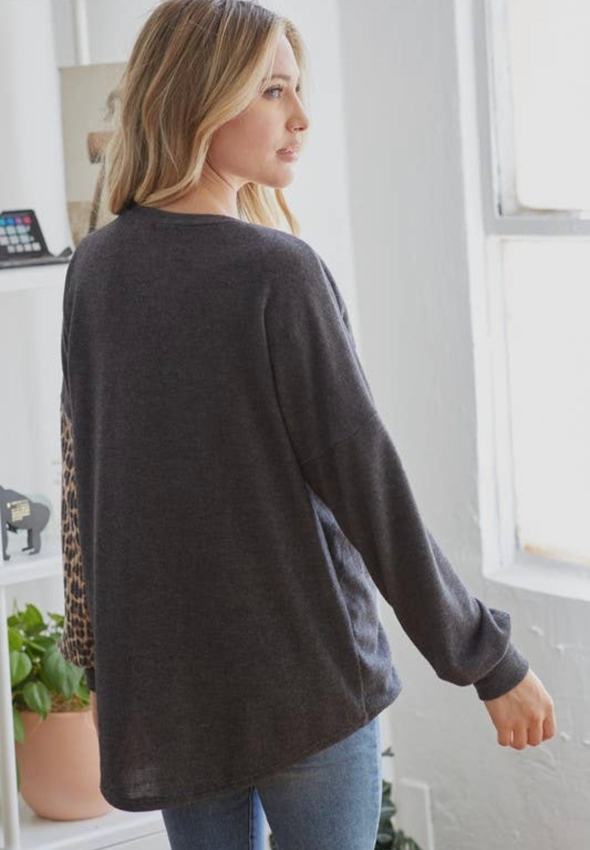 Belinda Leopard Pullover