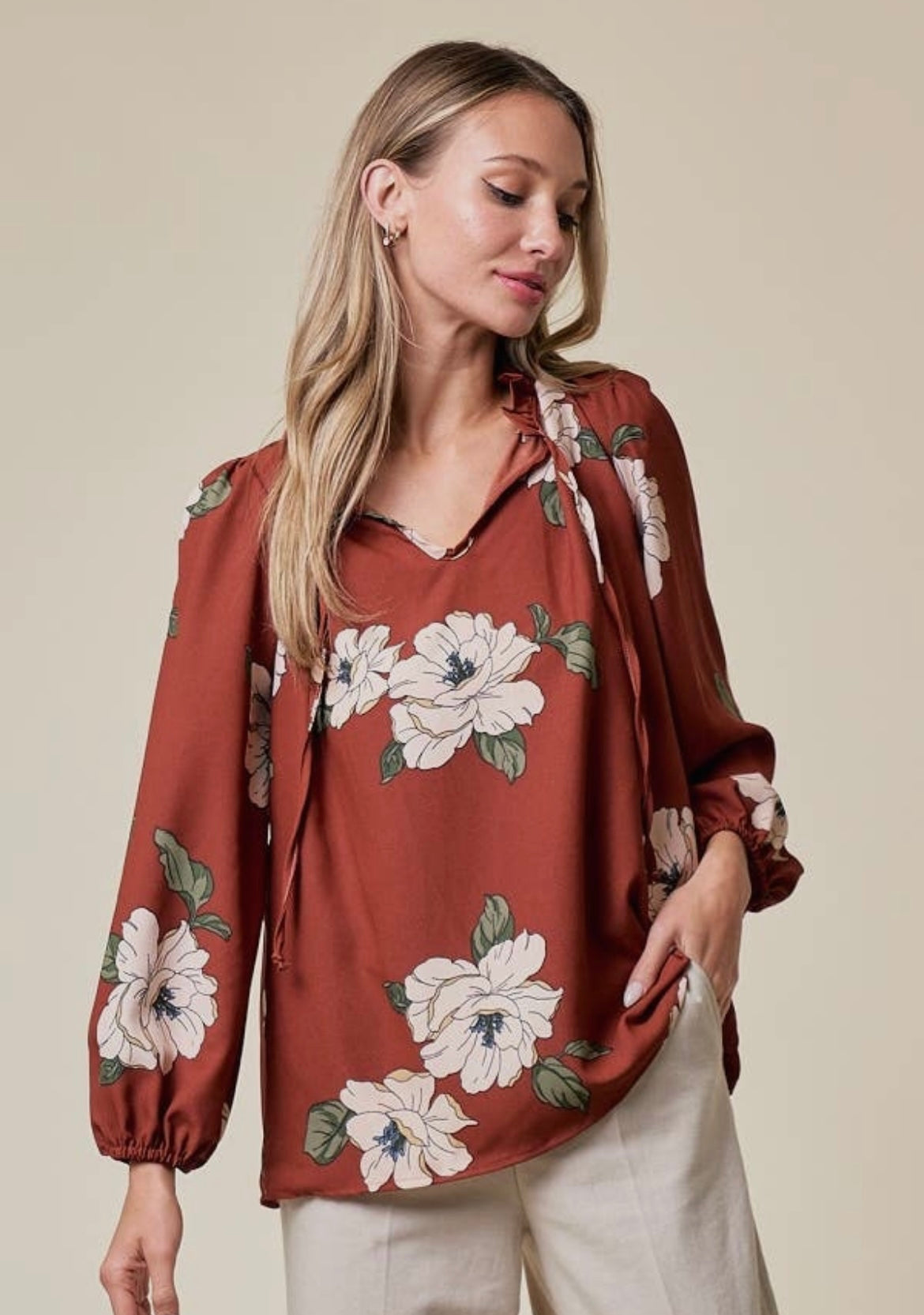 Be My Perfect Floral Top