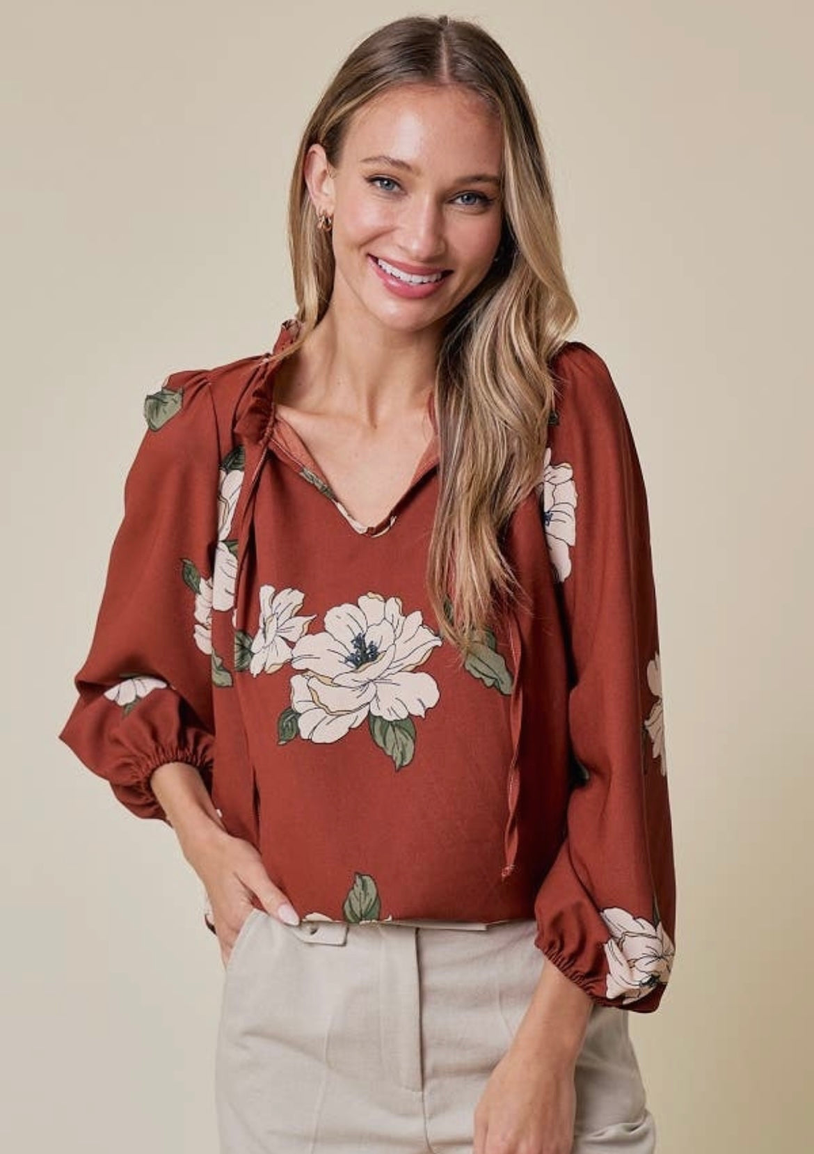 Be My Perfect Floral Top