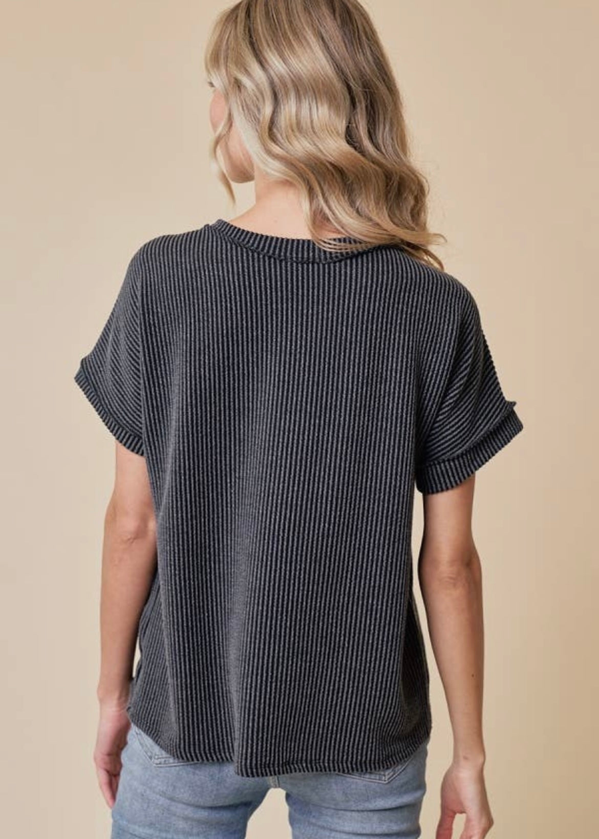 A New Day Ribbed Top
