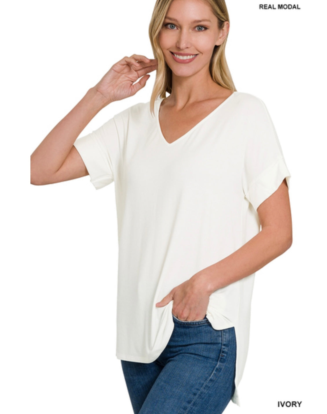 Doorbuster! Best Basic Tee - 2 Color Options!