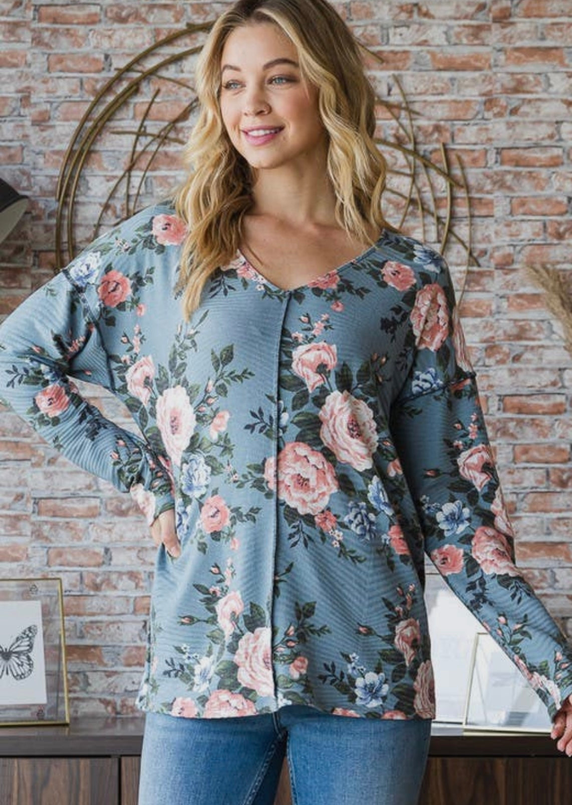Oh So Pretty Floral Top!