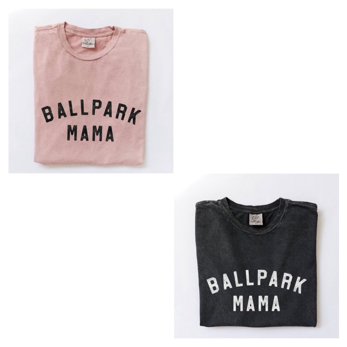 Ballpark Mama Mineral Washed Graphic Tee by Oat Collective