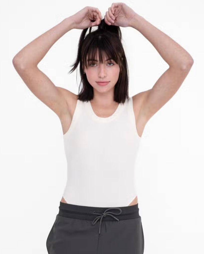 Ribbed Tank Top Bodysuit
