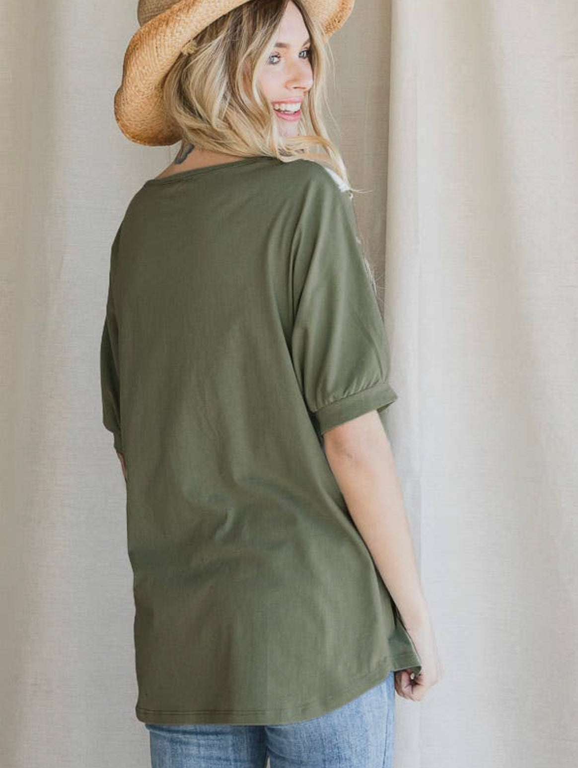DOORBUSTER! Boho Sensation Short Sleeve Top - 2 Colors