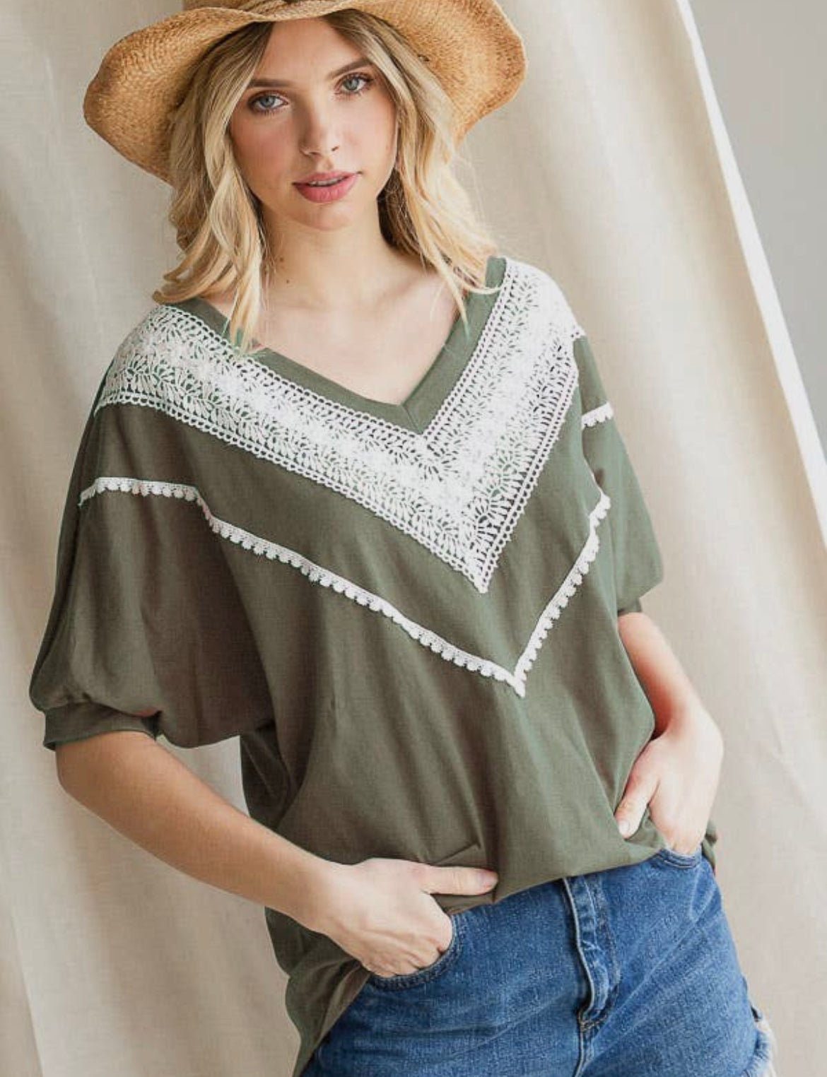 DOORBUSTER! Boho Sensation Short Sleeve Top - 2 Colors