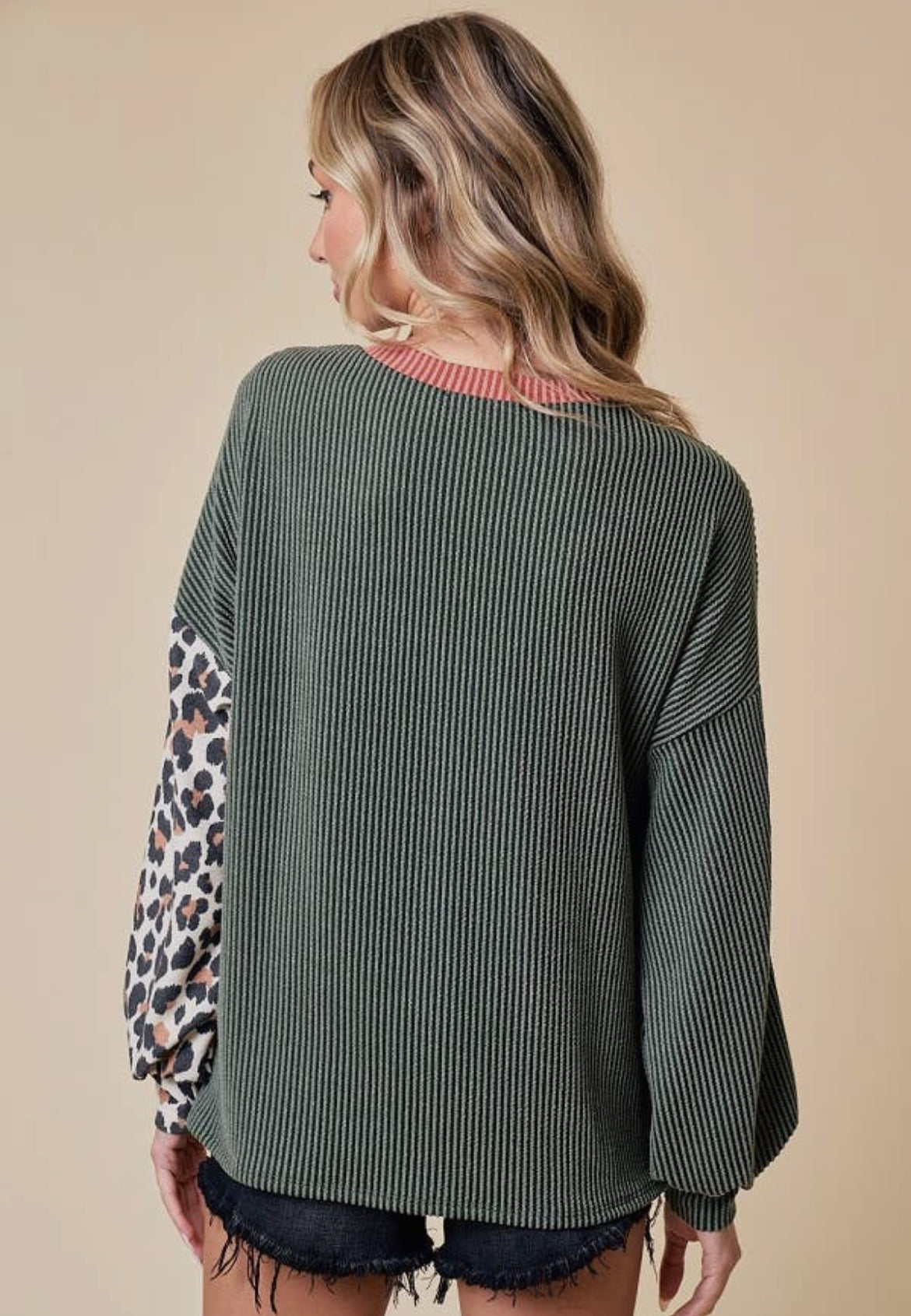 Part of Me Color Block Sweatshirt