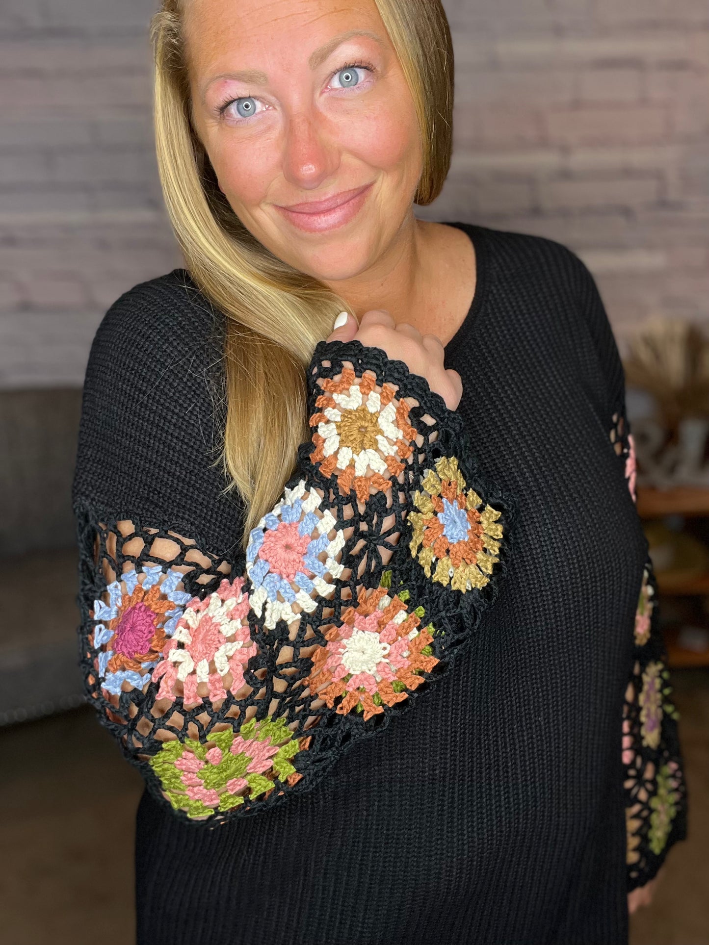 Crochet is Back Sweater Top