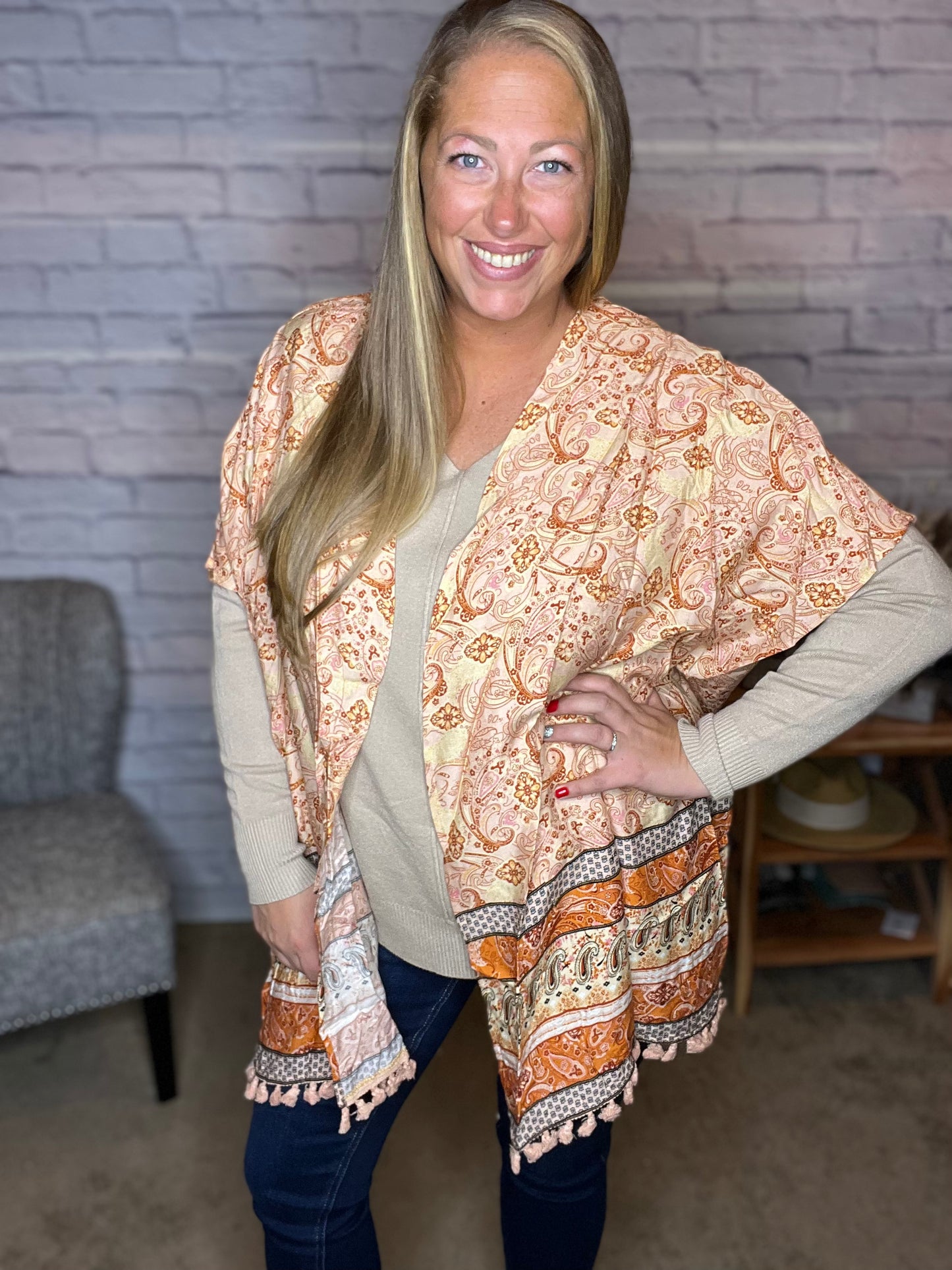 Paisley Kimono - Doorbuster!