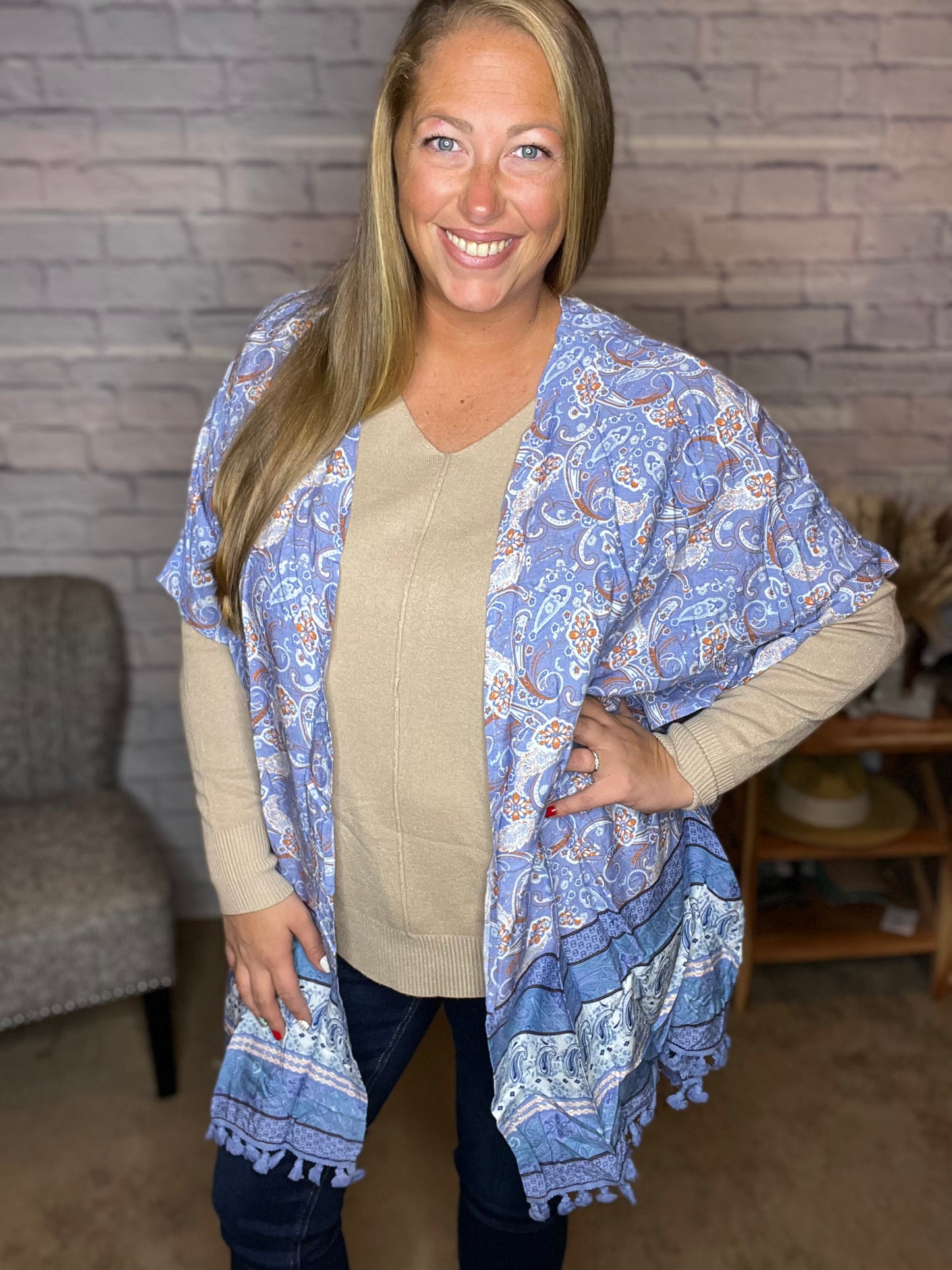 Paisley Kimono - Curvy Girl Exclusive - Doorbuster!