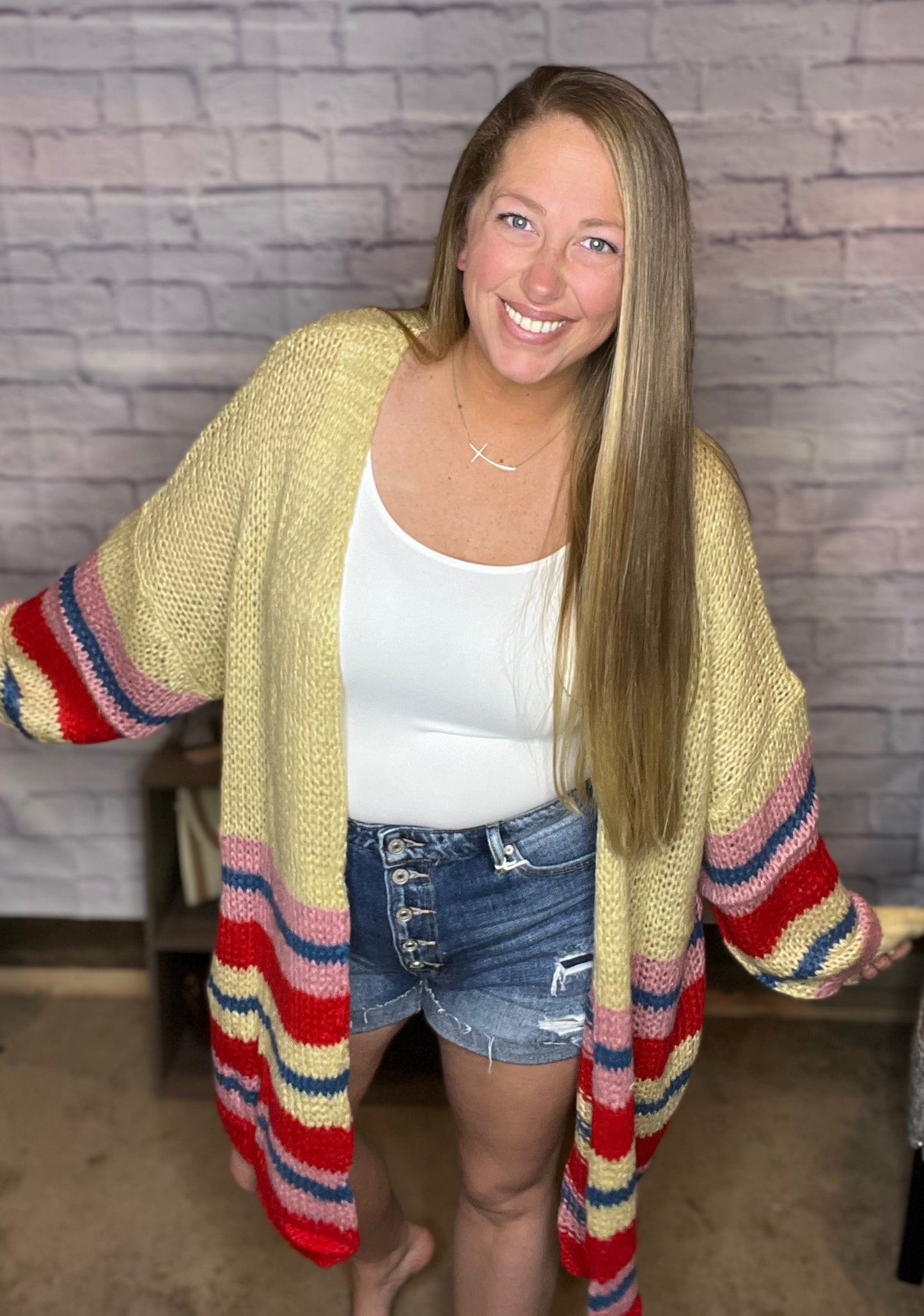 Davi and Dani Stripe Sweater