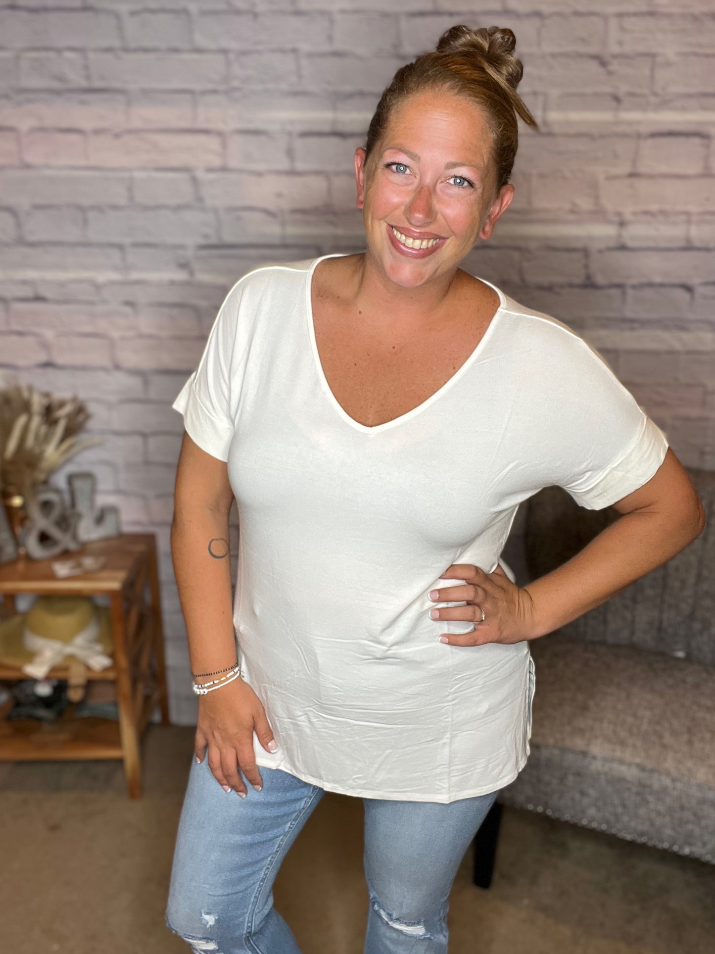 Doorbuster! Best Basic Tee - 2 Color Options!
