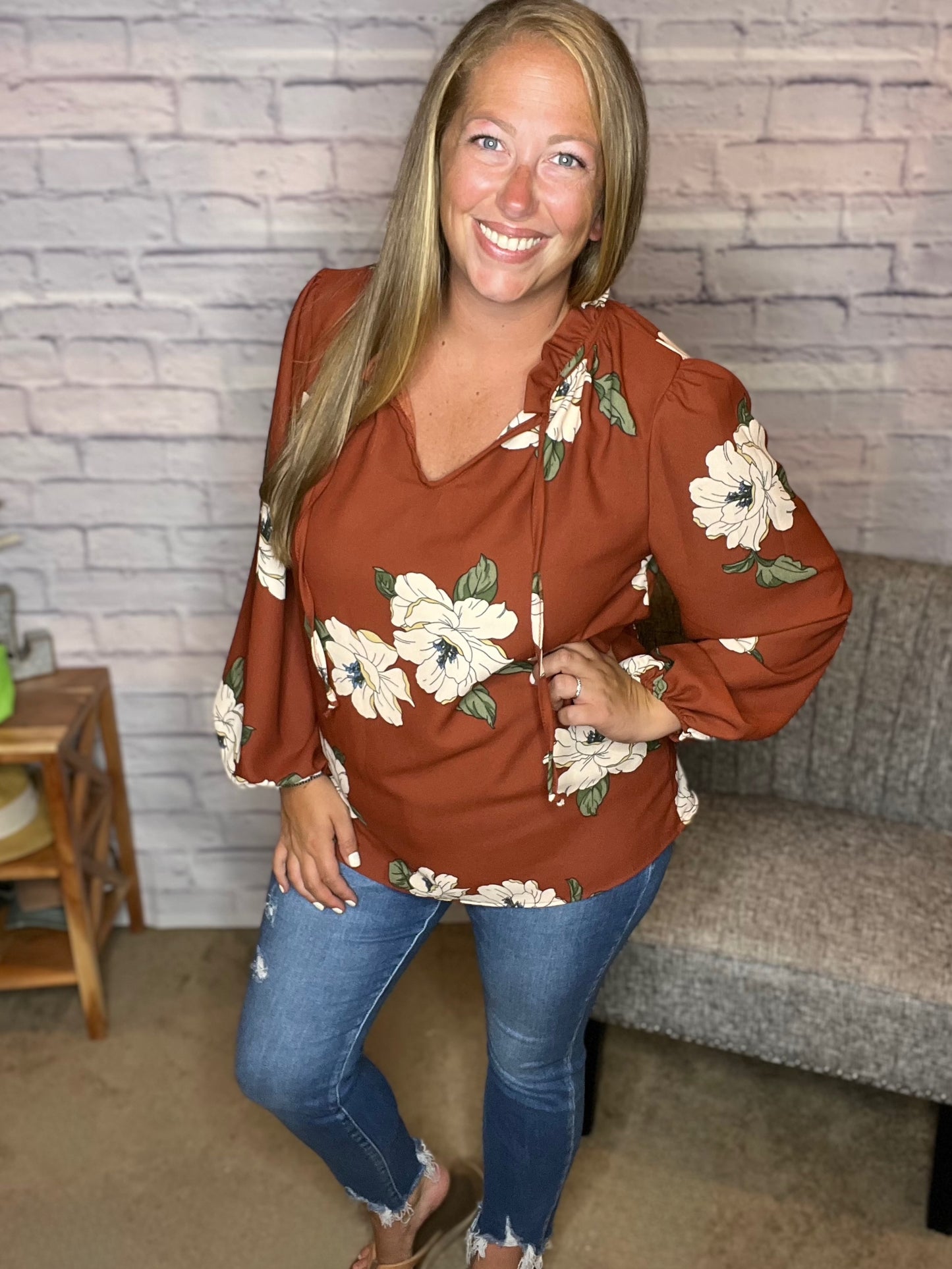Be My Perfect Floral Top