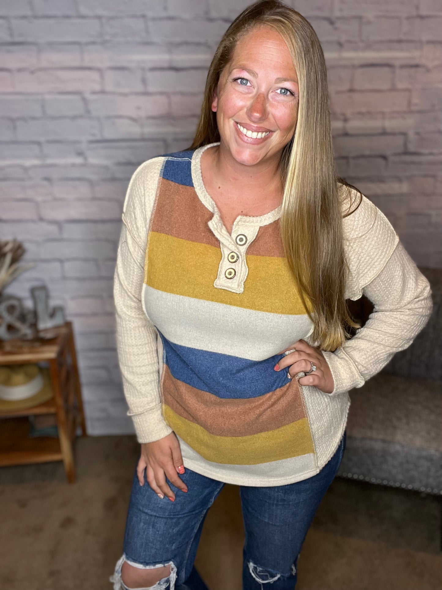 Stripes are Nice Long Sleeve Top