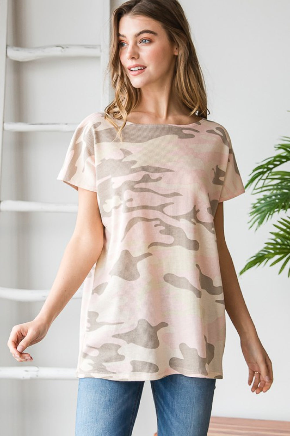 Heimish Camouflage Tunic T-Shirt
