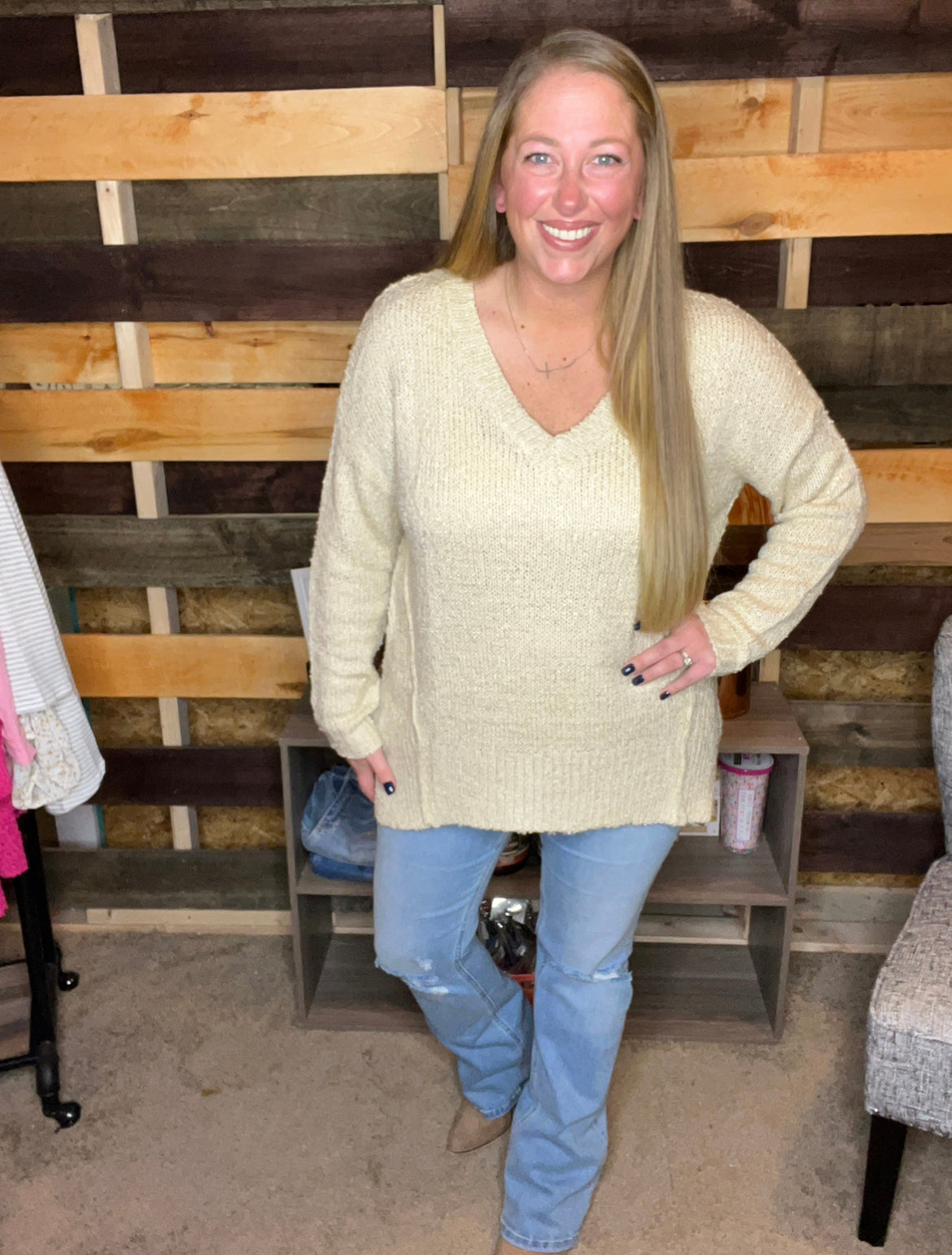 DOORBUSTER! Dreamy Cream Sweater