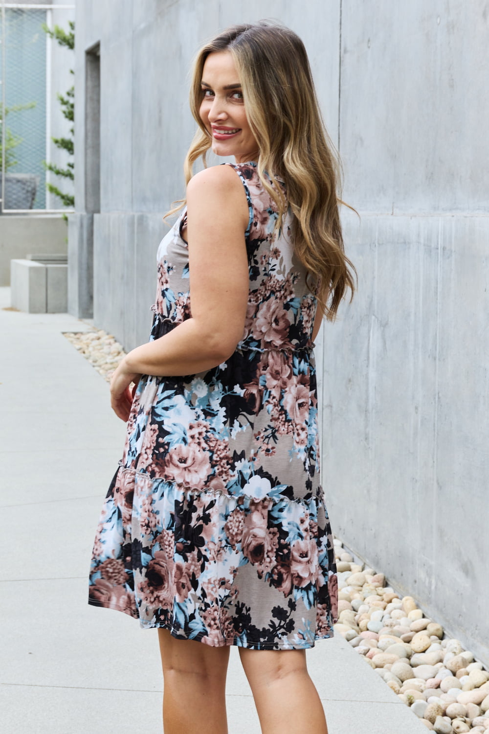 Heimish Fell In Love Floral Sleeveless Dress