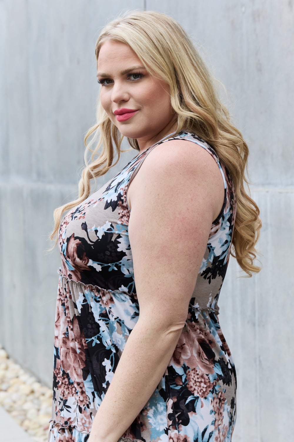 Heimish Fell In Love Floral Sleeveless Dress