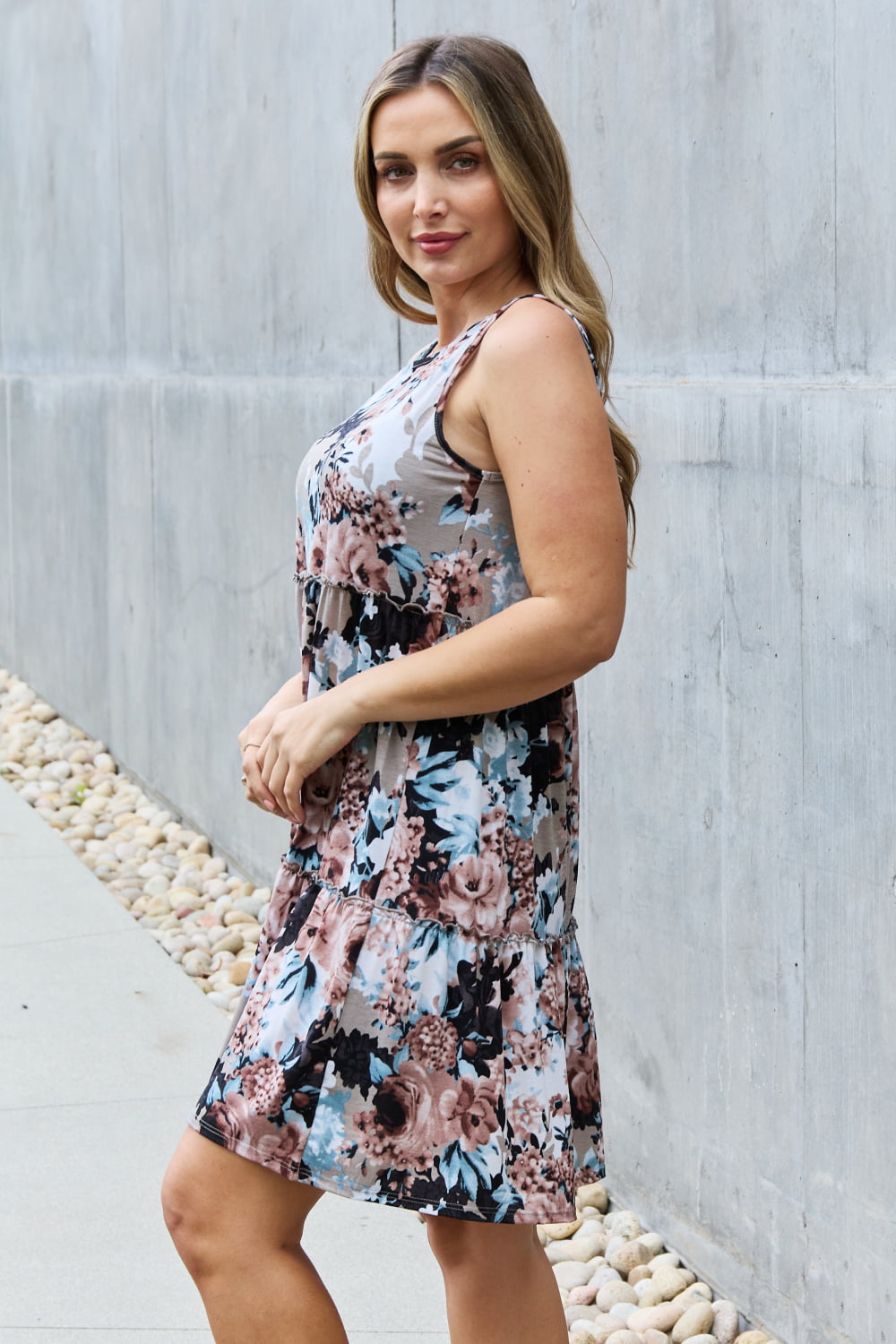 Heimish Fell In Love Floral Sleeveless Dress