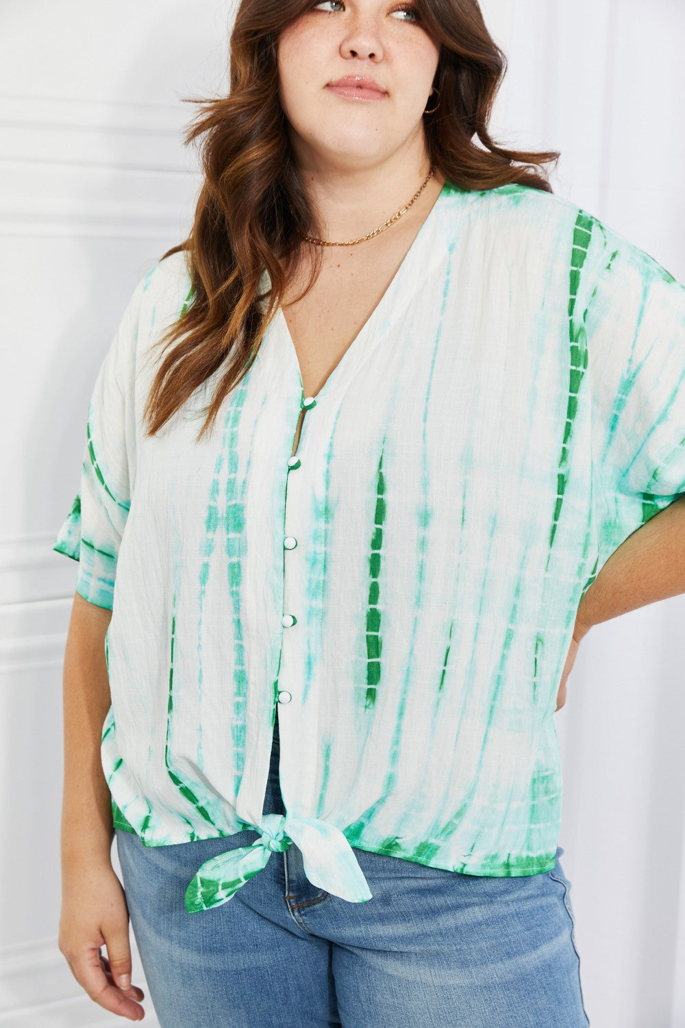 Sew In Love "Beachy Keen" Tie-Dye Top