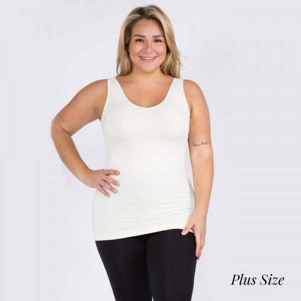 Curvy Essential Tank - Multiple Colors!