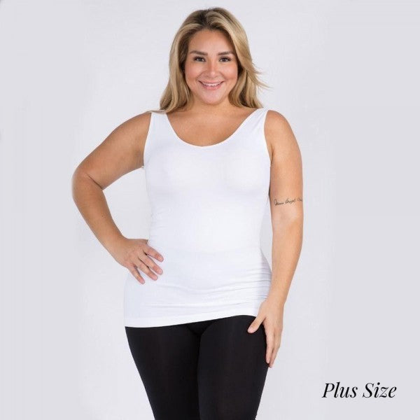 Curvy Essential Tank - Multiple Colors!