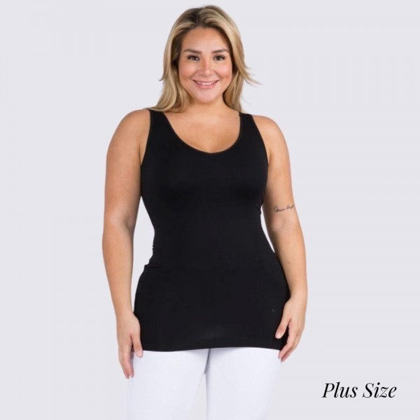 Curvy Essential Tank - Multiple Colors!