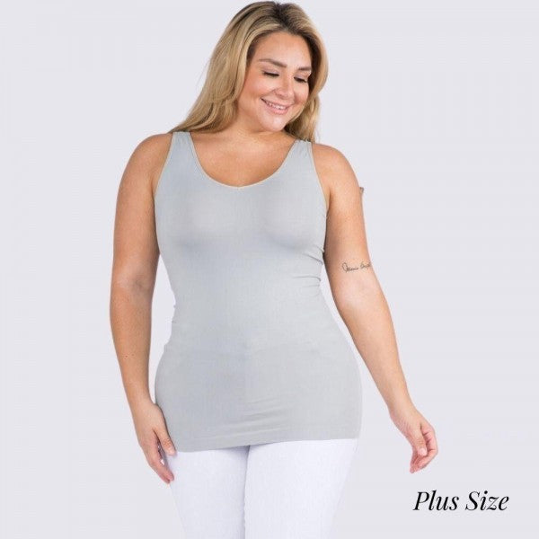 Curvy Essential Tank - Multiple Colors!