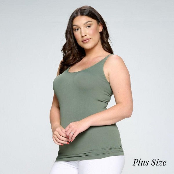 Curvy Essential Tank - Multiple Colors!