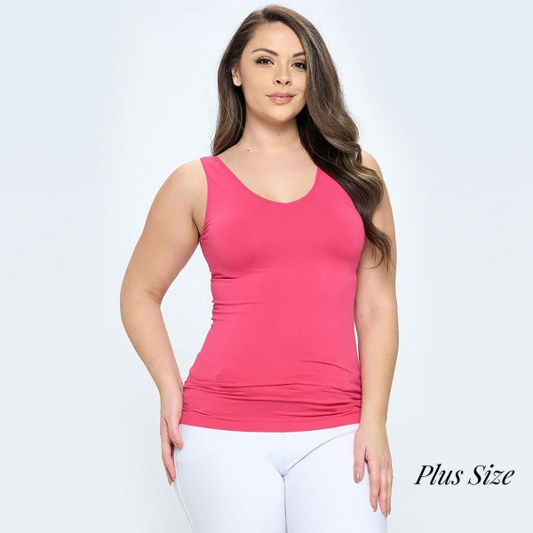 Curvy Essential Tank - Multiple Colors!