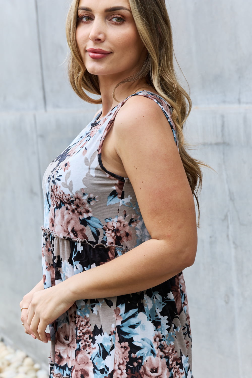 Heimish Fell In Love Floral Sleeveless Dress