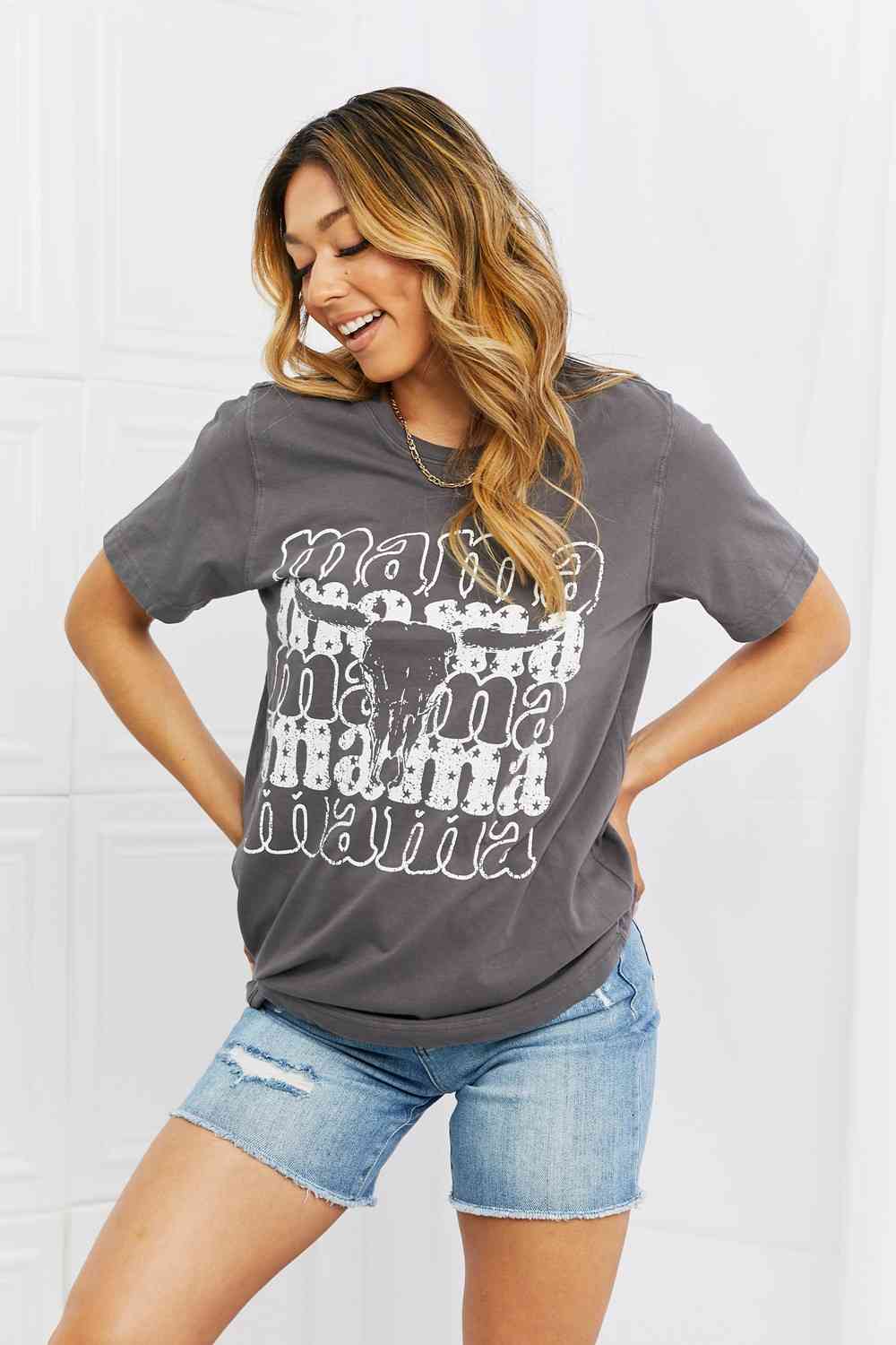 mineB I Got It From My Mama Graphic Tee