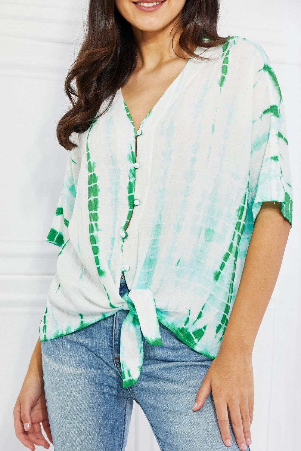 Sew In Love "Beachy Keen" Tie-Dye Top