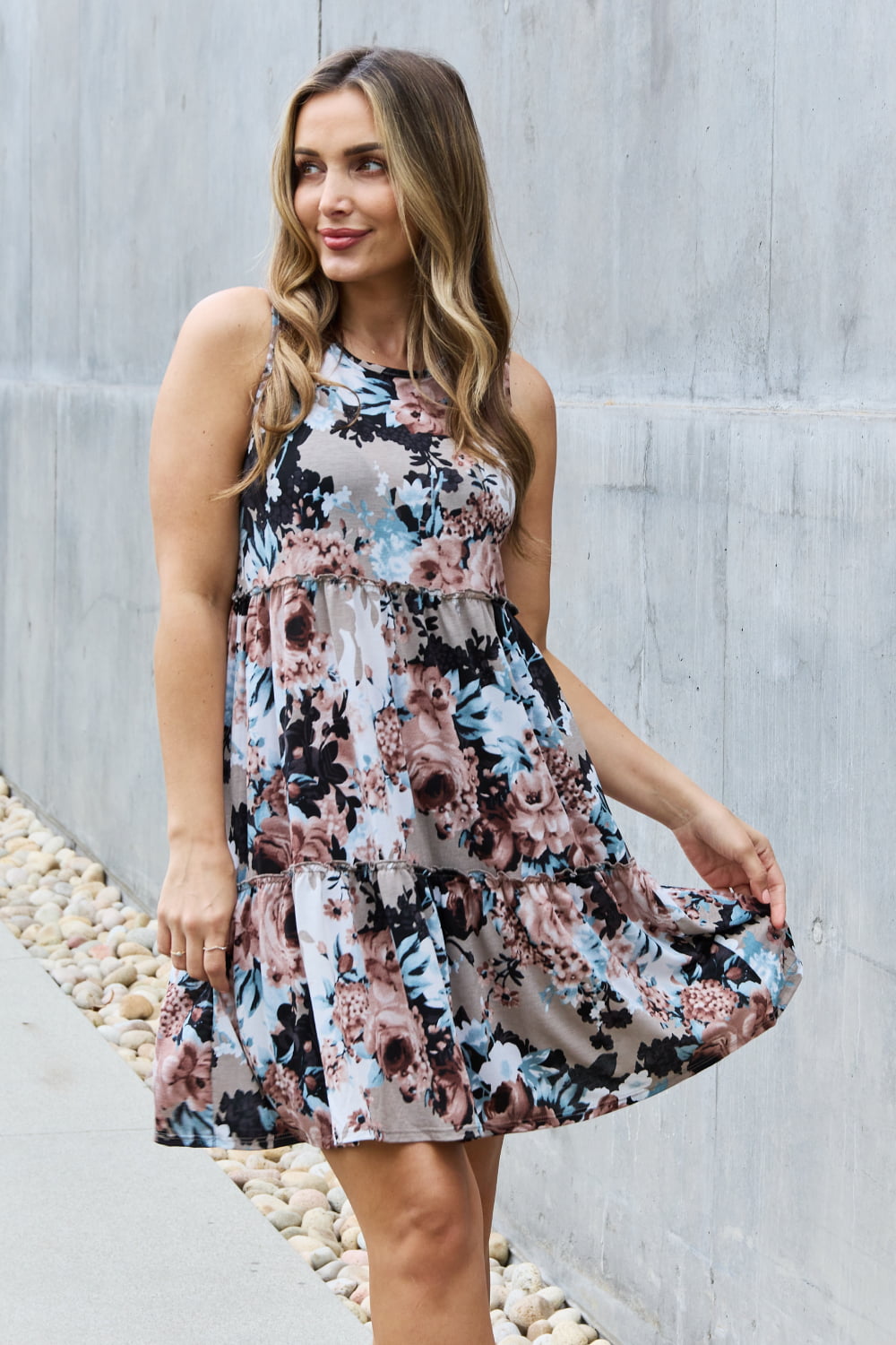 Heimish Fell In Love Floral Sleeveless Dress