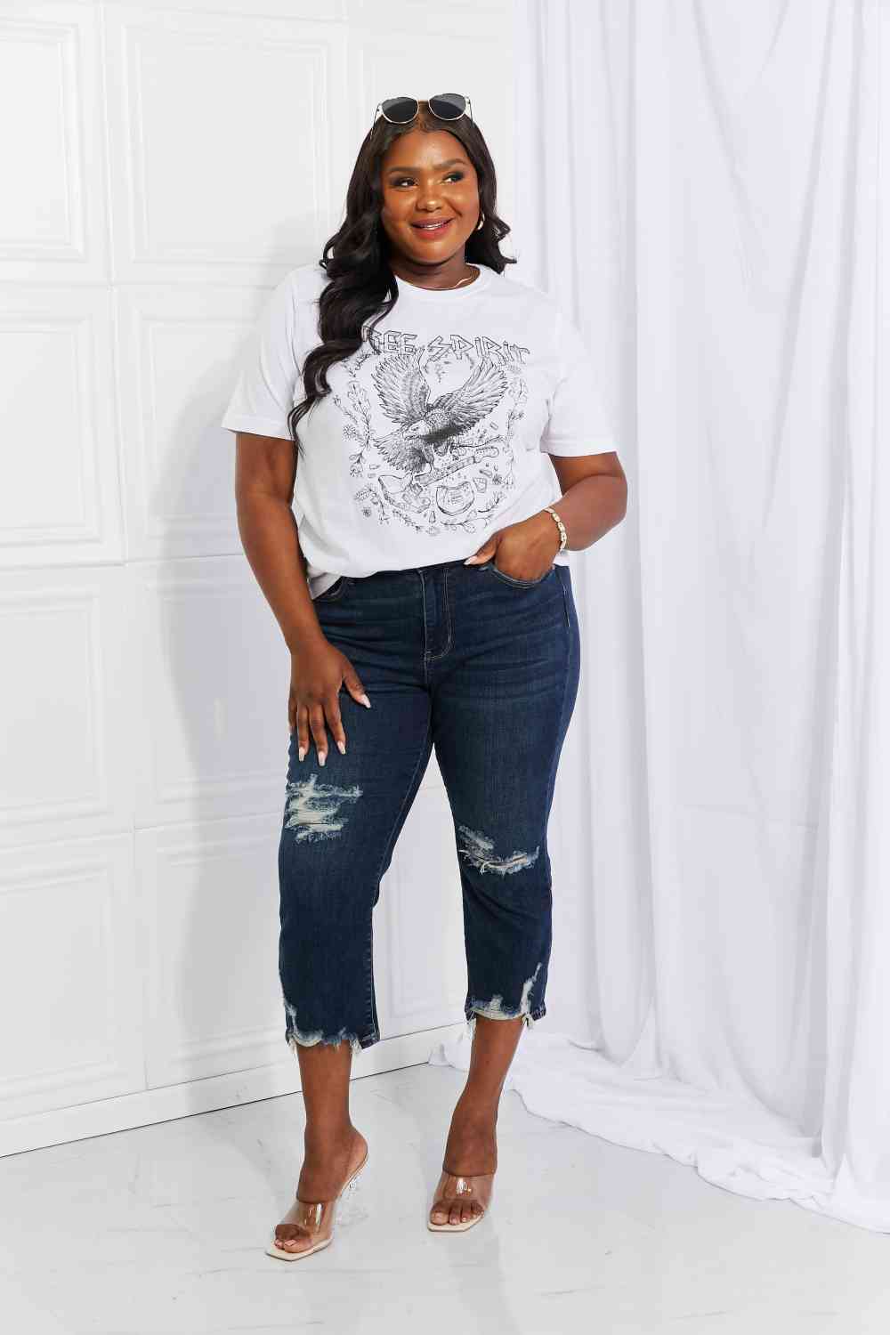 mineB Free Spirit Graphic Tee