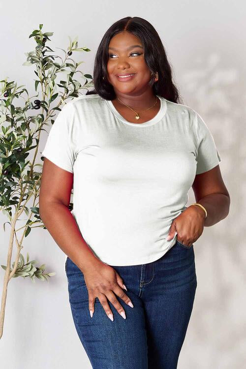 Basic Bae Full Size Run Round Neck Short Sleeve T-Shirt - Multiple Colors!