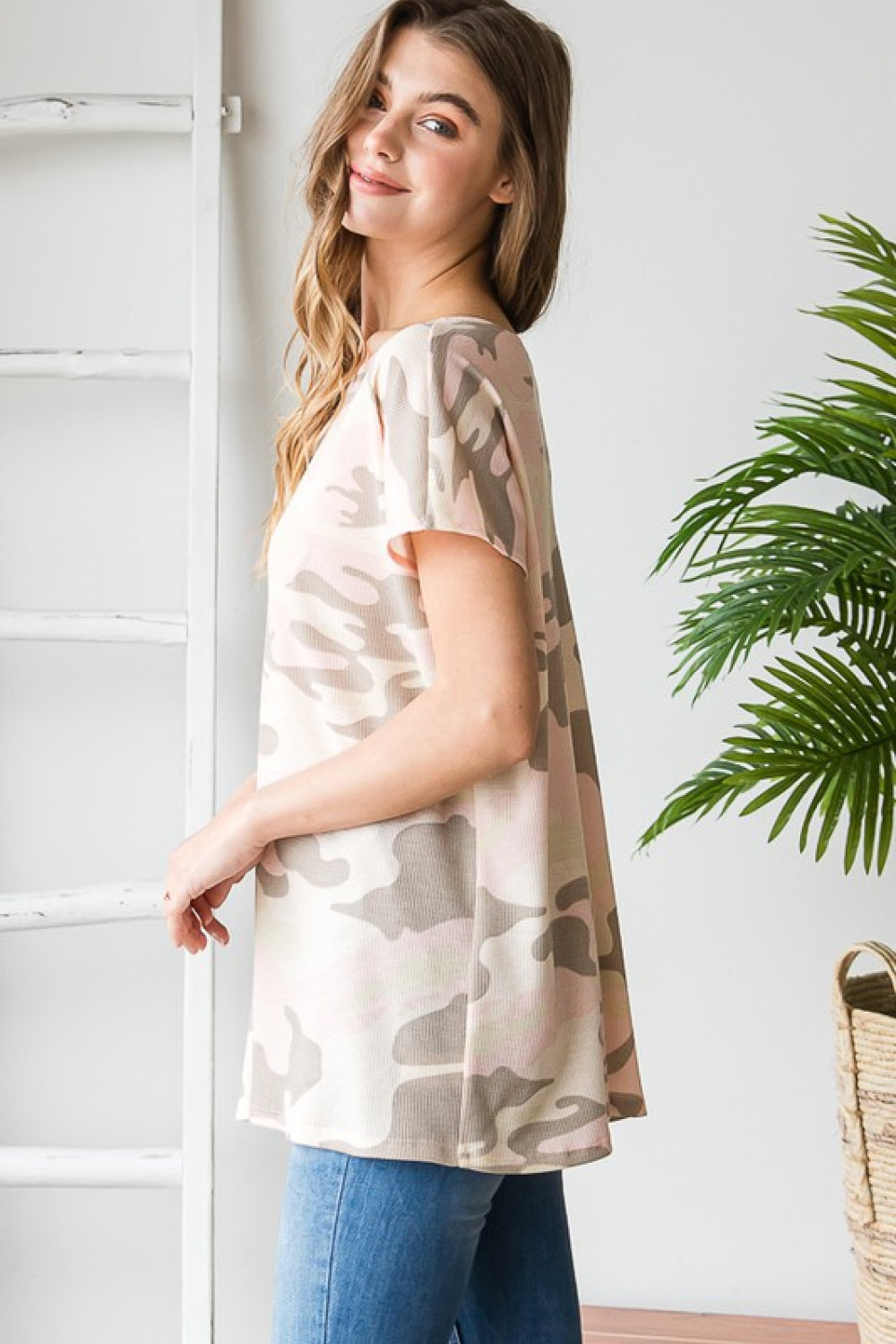 Heimish Camouflage Tunic T-Shirt