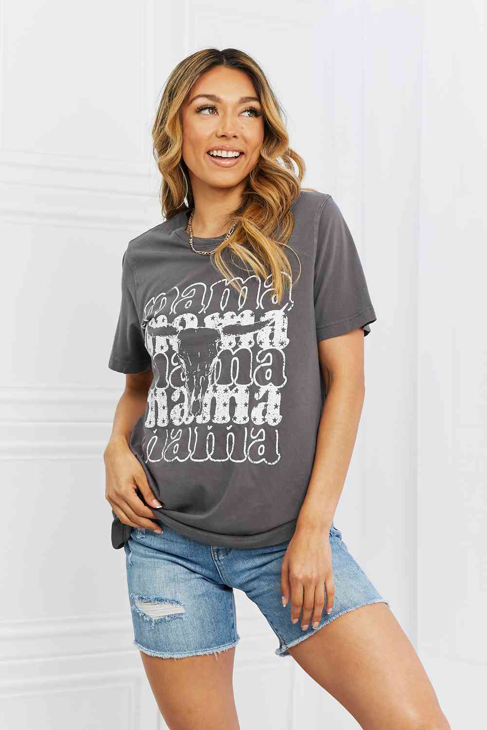 mineB I Got It From My Mama Graphic Tee