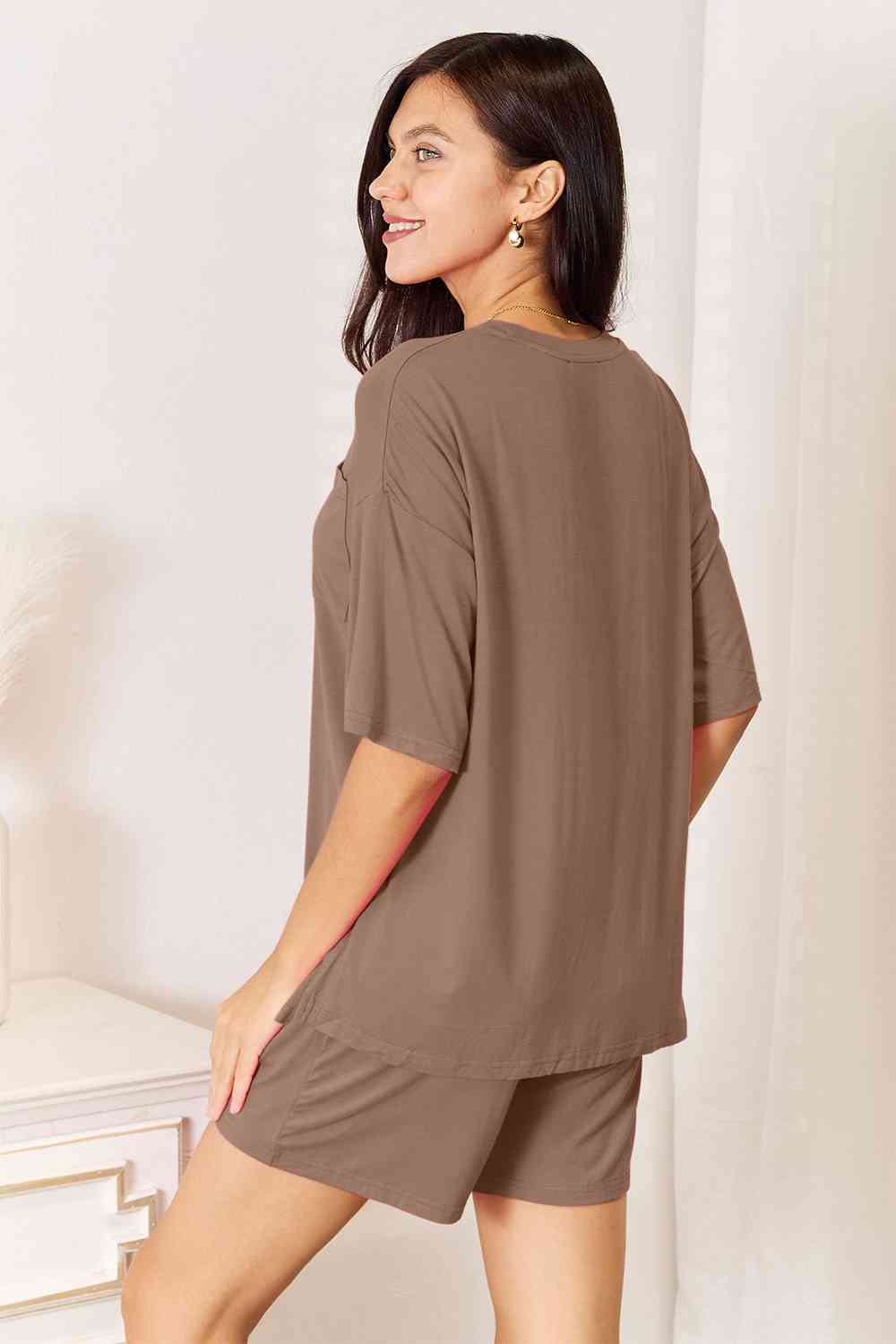 Basic Bae Soft Rayon Top and Shorts Set - Multiple Colors!